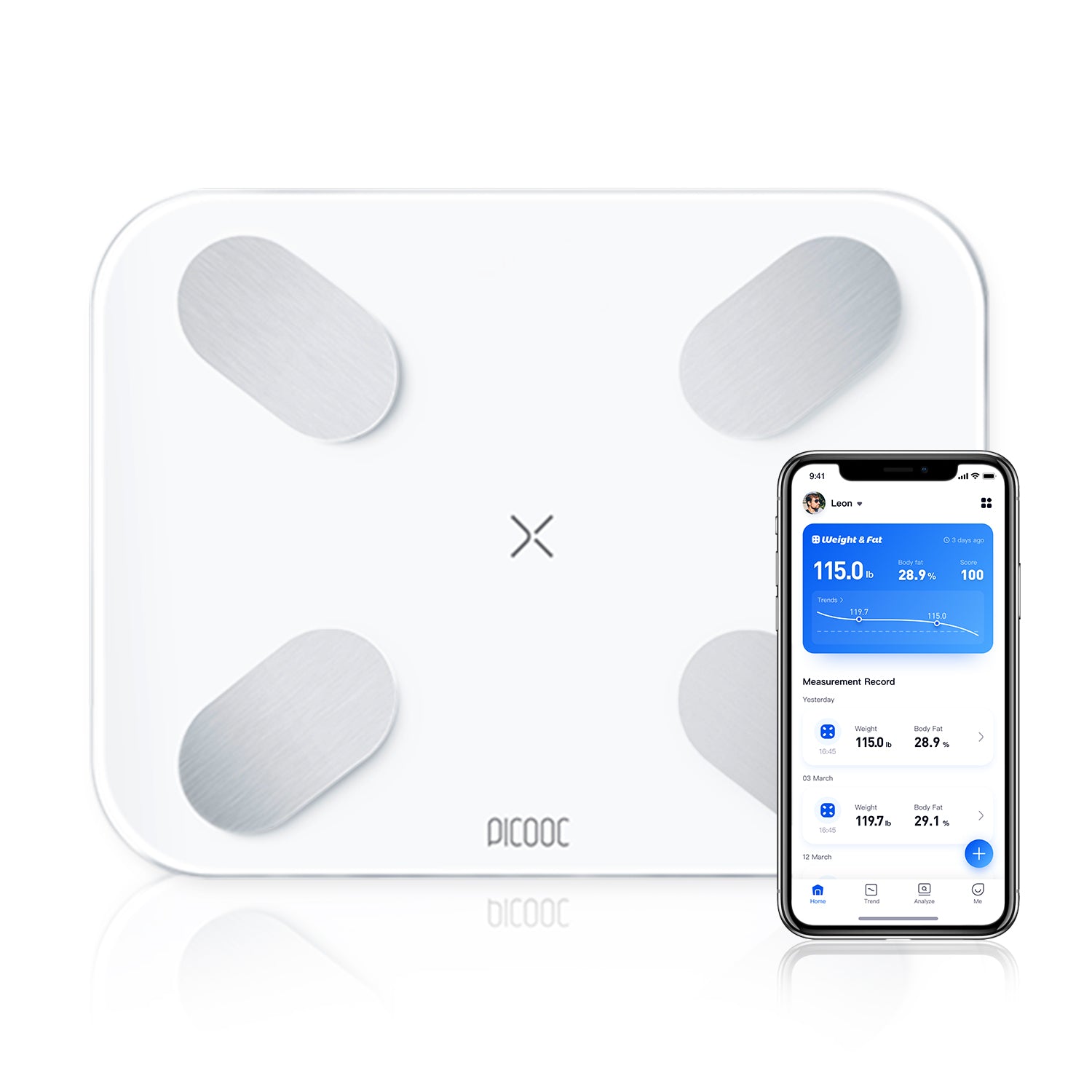 PICOOC Smart Scale for Body Weight and Fat Georgia