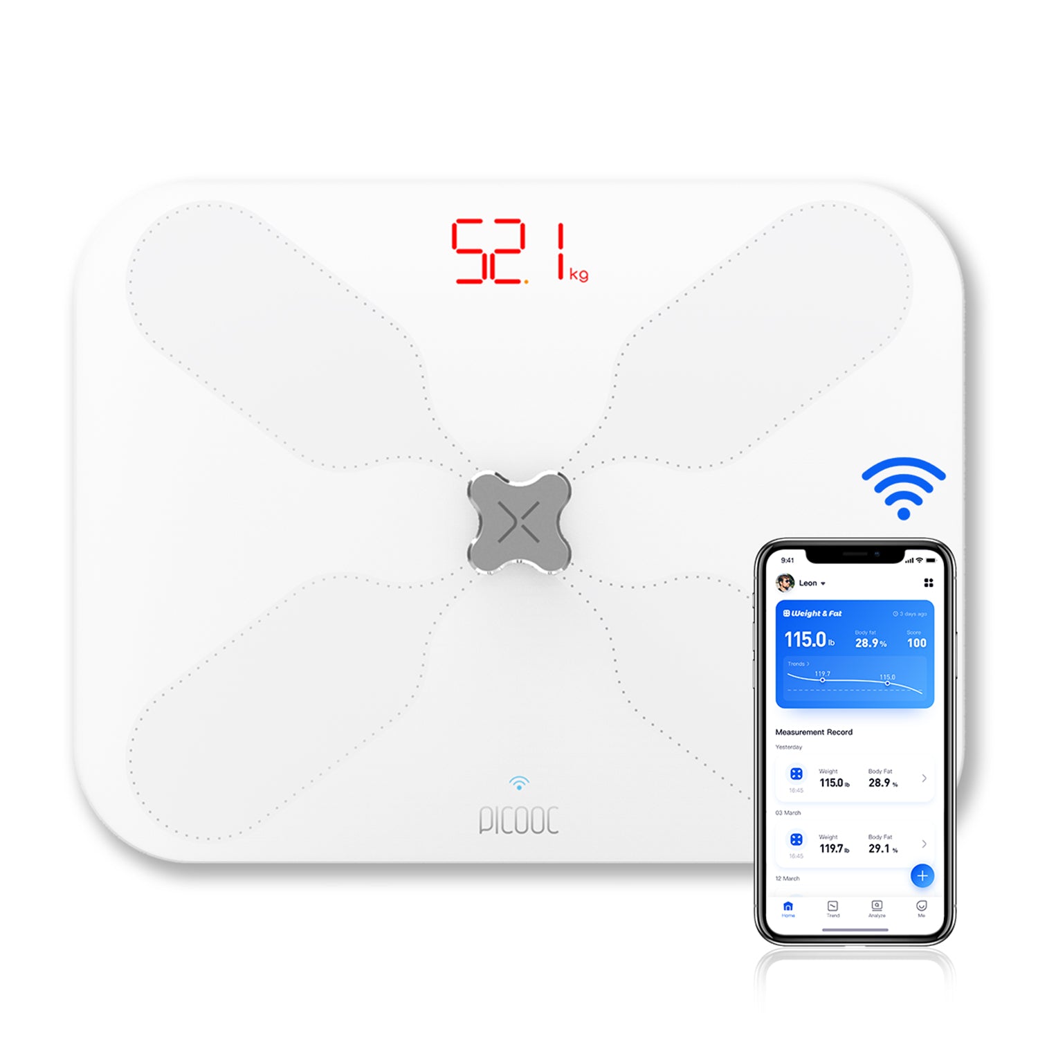 Connect your apps to PICOOC smart scale 